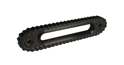 Gear Head Stylized Aluminum Fairlead Mile Marker