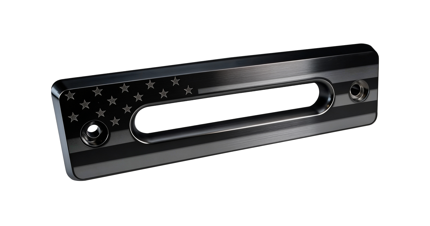 Patriot Stylized Aluminum Fairlead Mile Marker