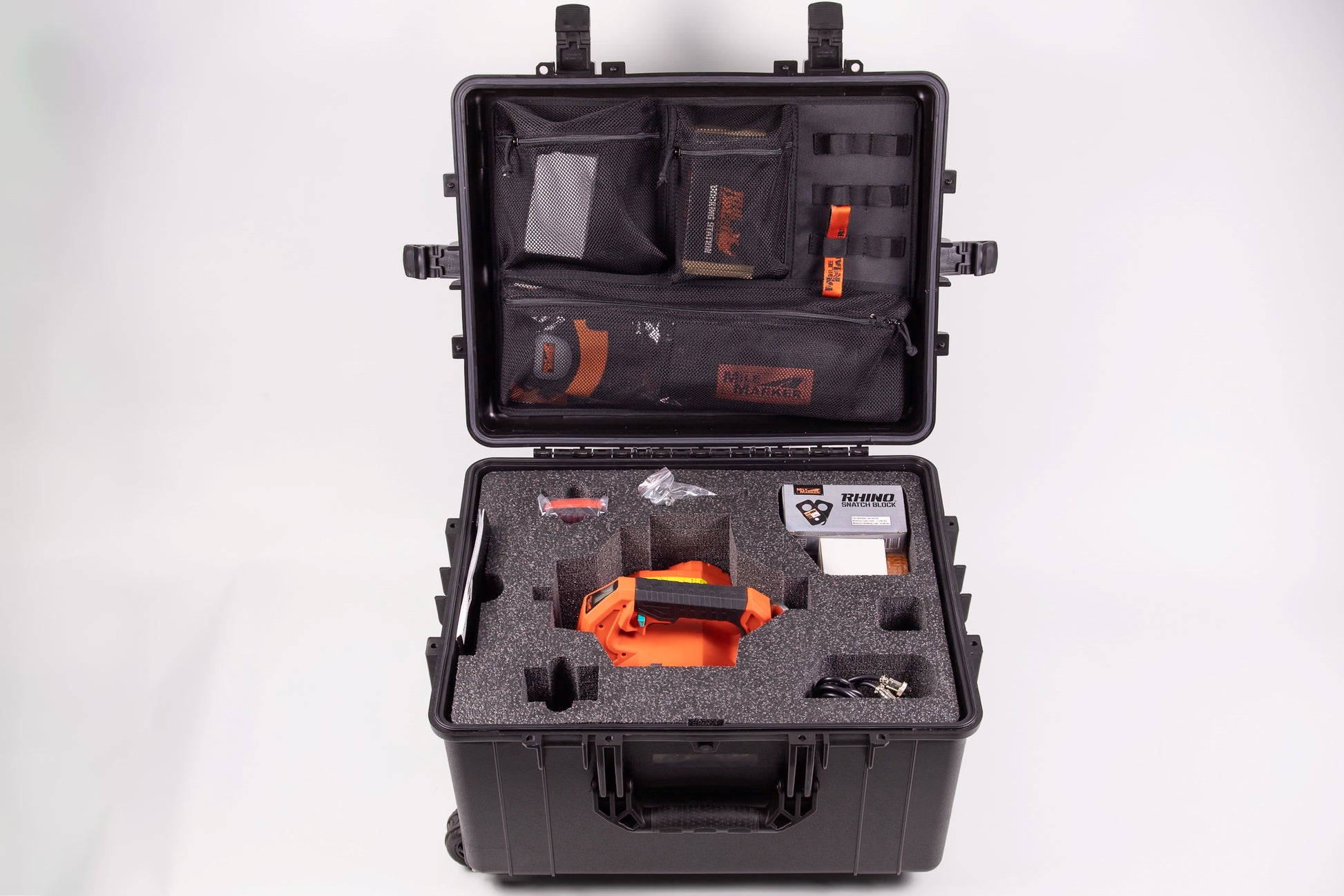 Rhino Pull 1000 lb Portable Winch Field Kit Mile Marker