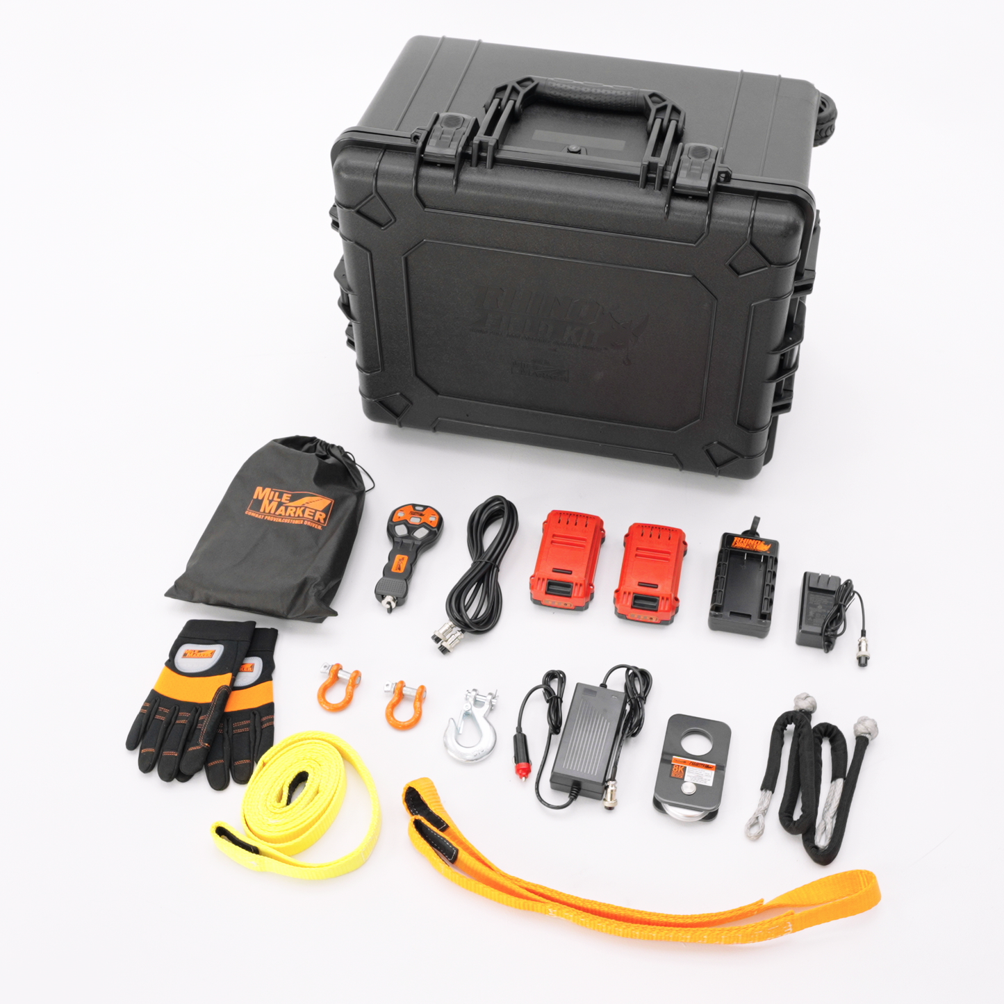 Rhino Pull Hard Case Field Kit No Winch Mile Marker