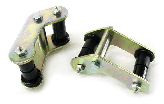 Jeep Wrangler YJ HD Rear KickBack Shackle Kit Pair TeraFlex