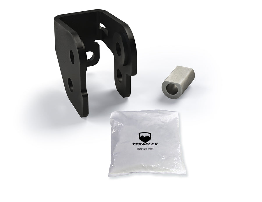 18-Up Wrangler JT/Gladiator Track Bar Bracket Kit Front Lower 4.5 Inch Lift TeraFlex