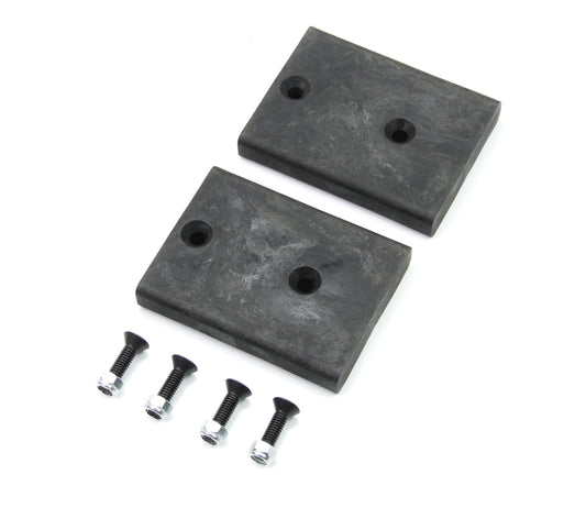 07-18 Wrangler JK 0.75 Inch SpeedBump Bump Stop Strike Pad Kit Rear Lower TeraFlex