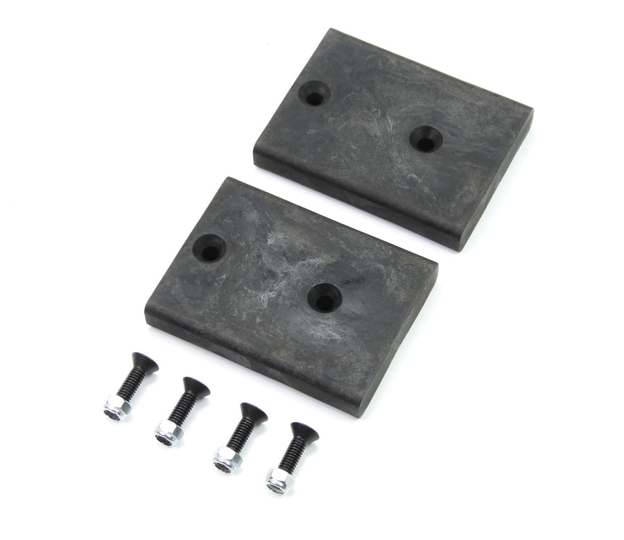 07-18 Wrangler JK 0.75 Inch SpeedBump Bump Stop Strike Pad Kit Rear Lower TeraFlex