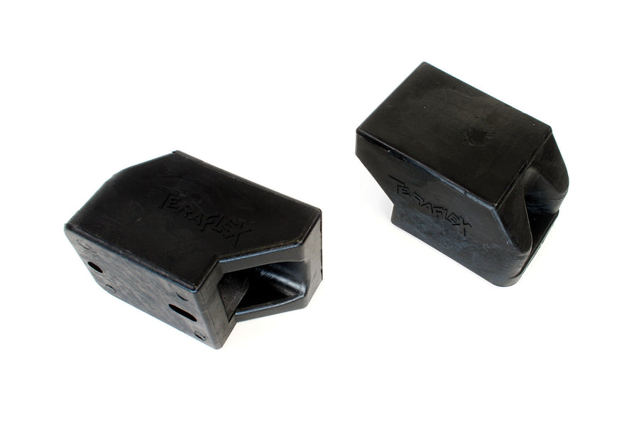 07-18 Wrangler JK 2.75 Inch Bump Stop Strike Pad Kit Rear Lower TeraFlex