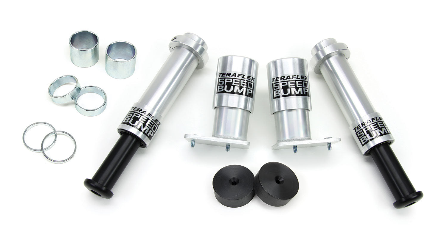 07-18 Wrangler JK SpeedBump Bump Stop Kit Front & Rear 4 Inch Lift TeraFlex
