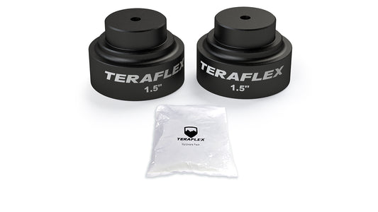 20-Up Jeep Gladiator 1.5 Inch Bump Stop Strike Pad Extension Kit Rear Upper TeraFlex
