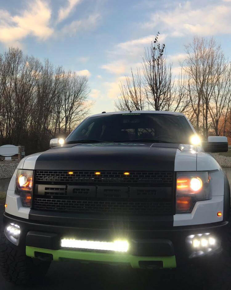 2010-2014 Ford Raptor Gen 1 Dual Function Fog Light Kit