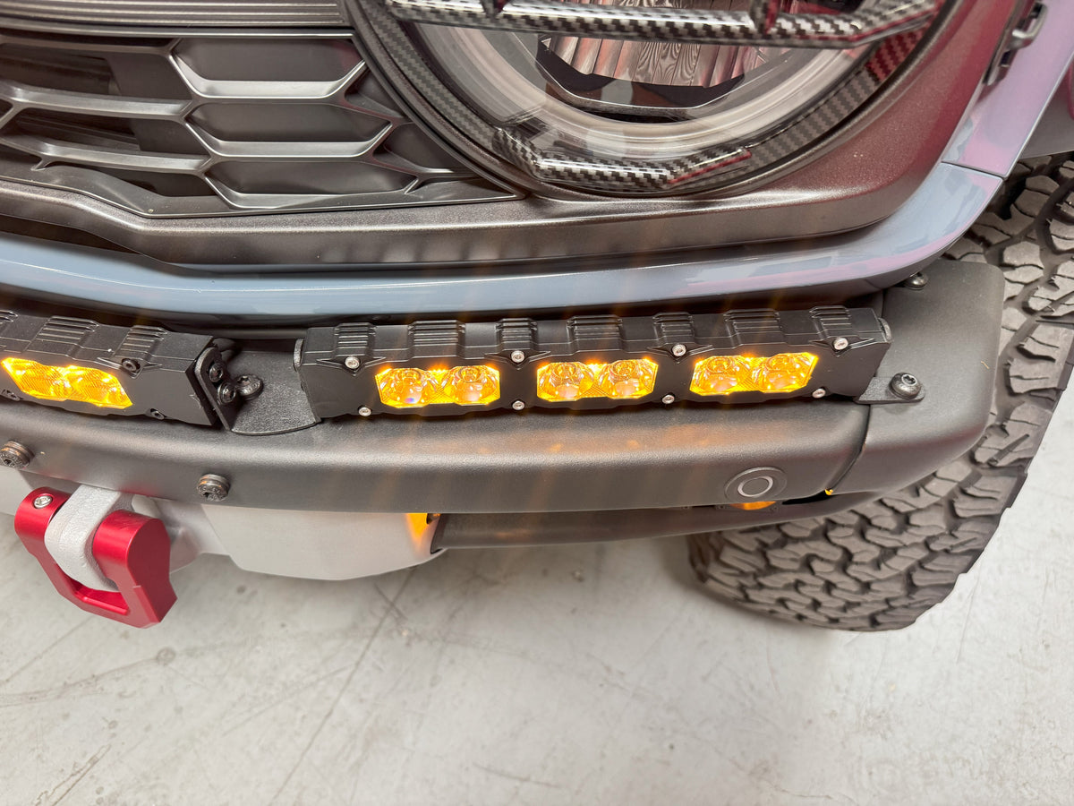 Bronco Raptor Light Bar Extensions | 2022+ Ford