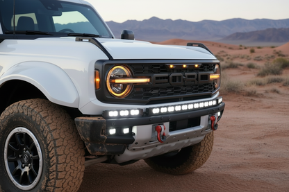 Bronco Raptor Light Bar Extensions | 2022+ Ford