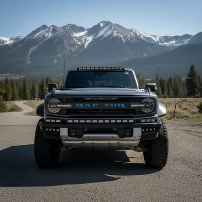 Bronco Raptor Light Bar Extensions | 2022+ Ford