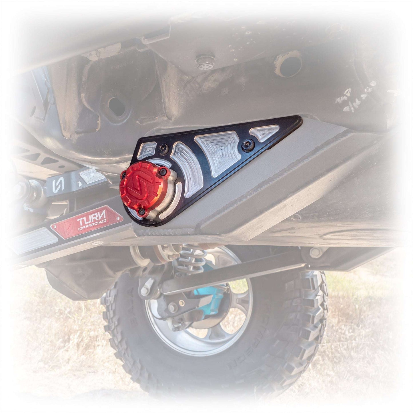 Billet Lower Control Arm Mount Covers for Ford Bronco