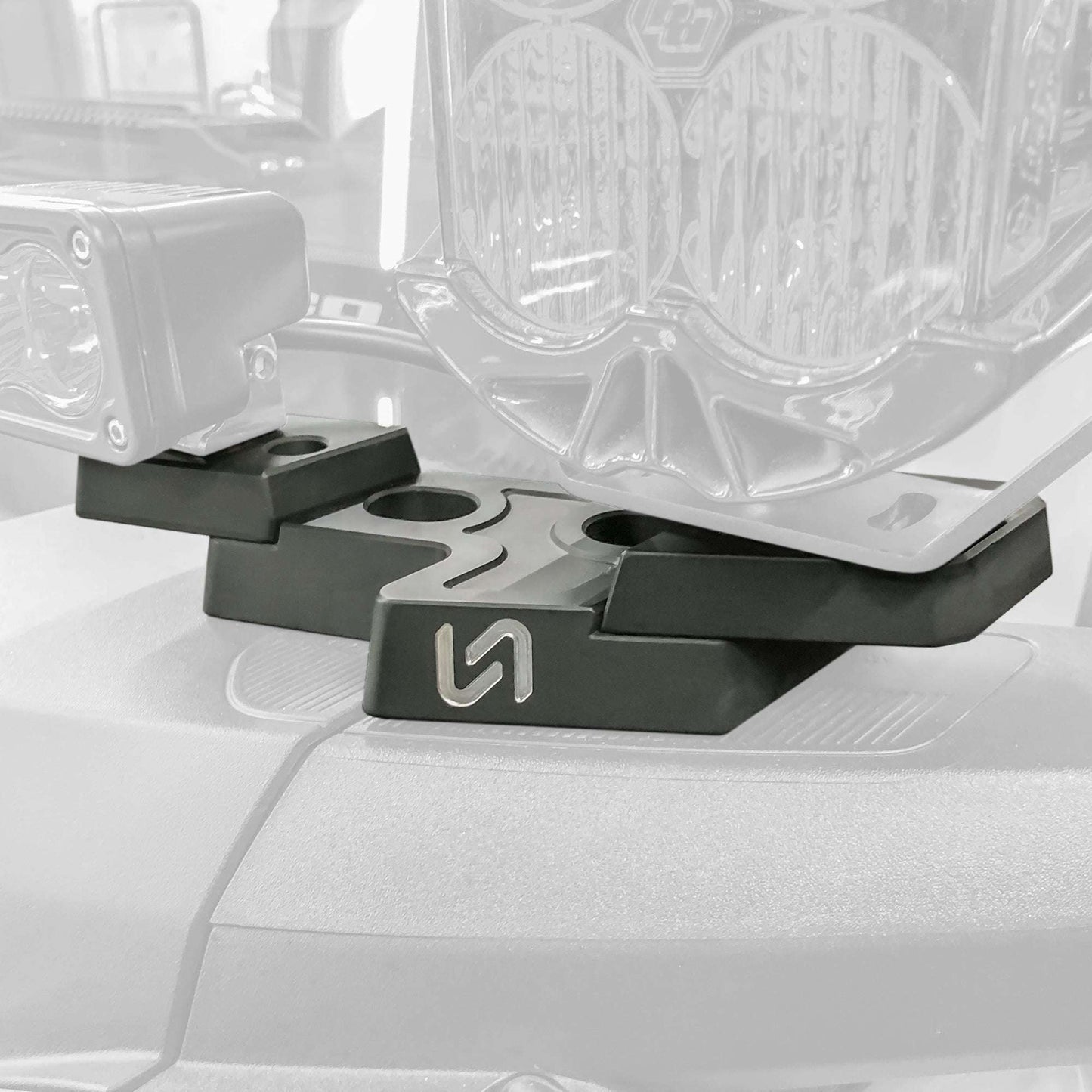 Billet Mirror Light Mounts for Ford Bronco