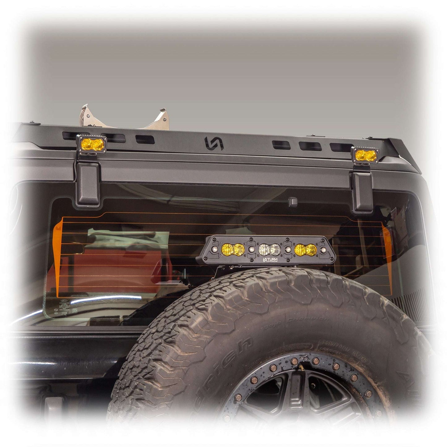 OEM Hard Top Hinge Light Brackets for Ford Bronco
