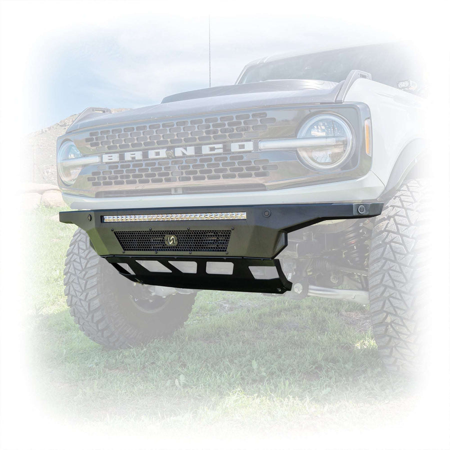 Hyperlyte Front Bumper and Skid Plate for Ford Bronco