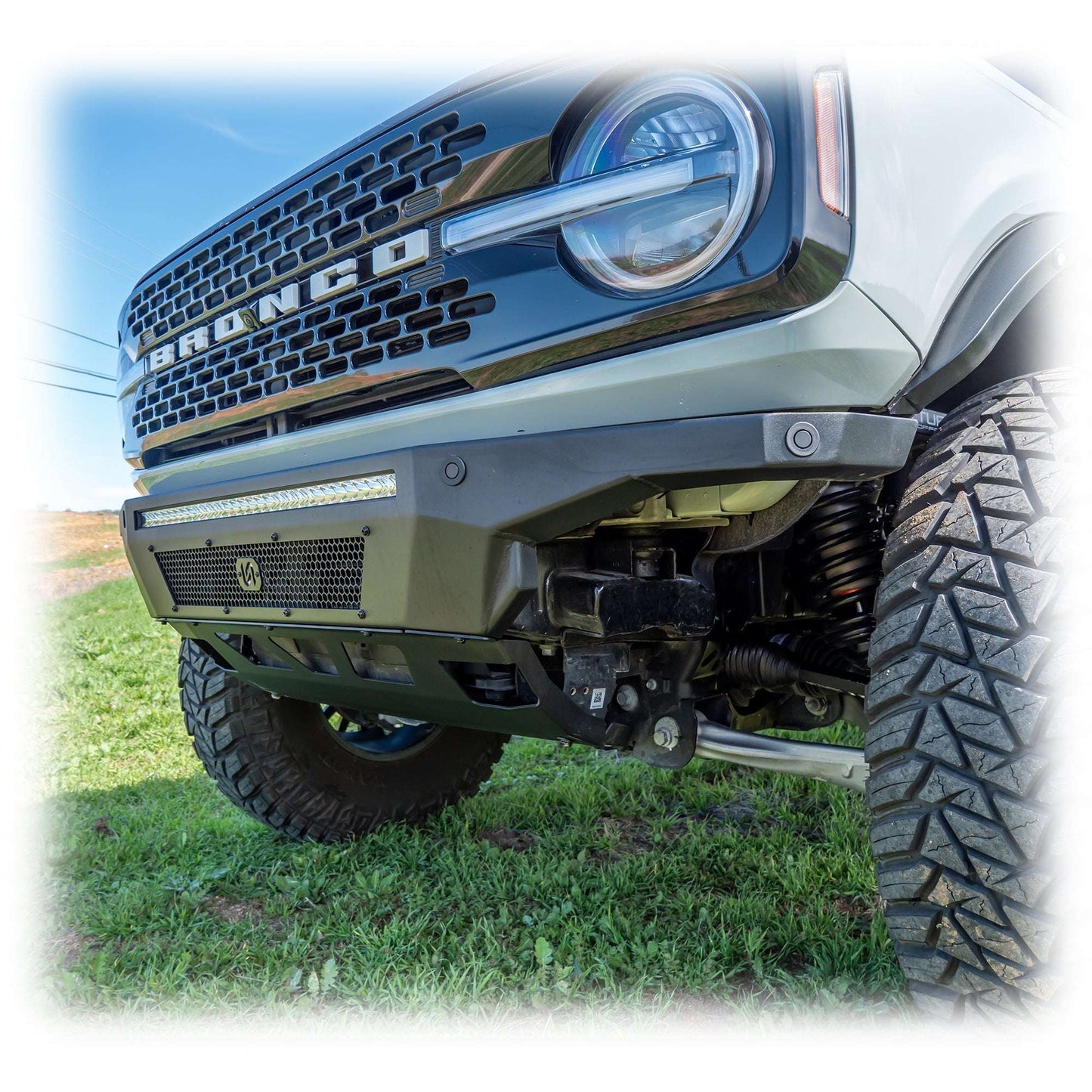 Hyperlyte Front Bumper and Skid Plate for Ford Bronco