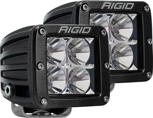 Flood Surface Mount Black Pair D-Series Pro RIGID Industries - Default Title