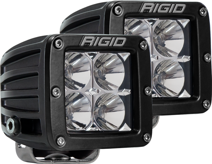 Flood Surface Mount Black Pair D-Series Pro RIGID Industries - Default Title