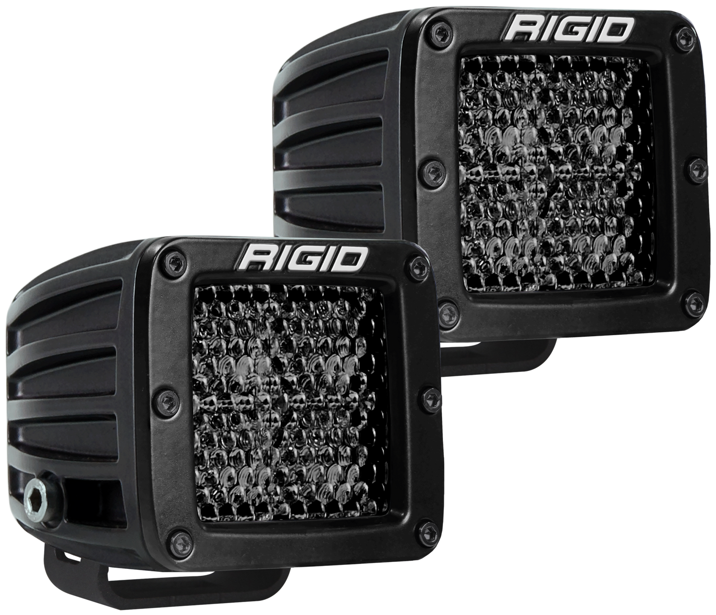 Spot Diffused Midnight Surface Mount Pair D-Series Pro RIGID Industries - Default Title