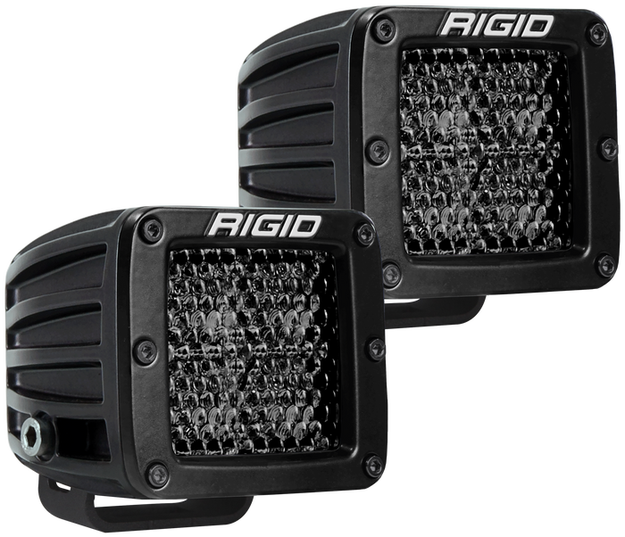 Spot Diffused Midnight Surface Mount Pair D-Series Pro RIGID Industries - Default Title