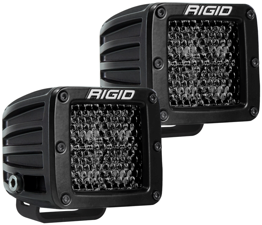 Spot Diffused Midnight Surface Mount Pair D-Series Pro RIGID Industries - Default Title