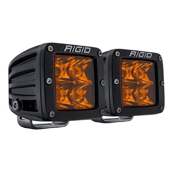 D-Series Spot with Amber PRO Lens Pair Rigid Industries - Default Title