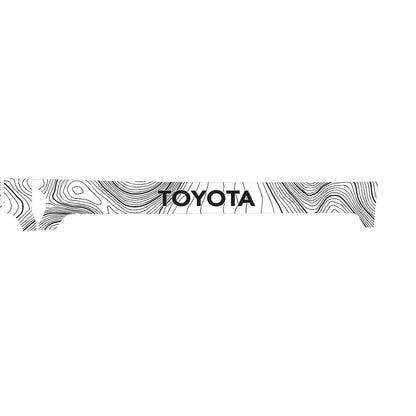 3 Piece Topographic Map Dash Overlays - 2025+ 4Runner