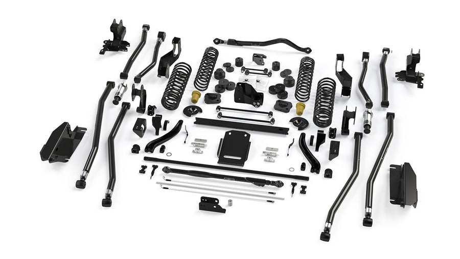 20-Up Jeep Gladiator 4.5 Inch Alpine RT4 Long Arm Extended-Travel Suspension System No Shocks TeraFlex
