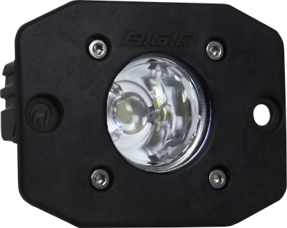 Rigid Industries Flood Black Flush Mount Ignite
