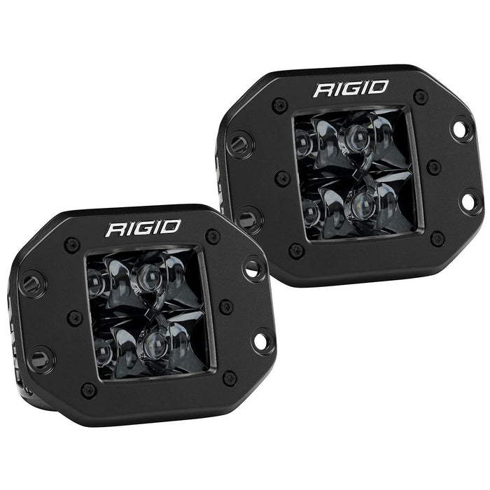 Spot Flush Mount Midnight Pair D-Series Pro RIGID Industries - Default Title