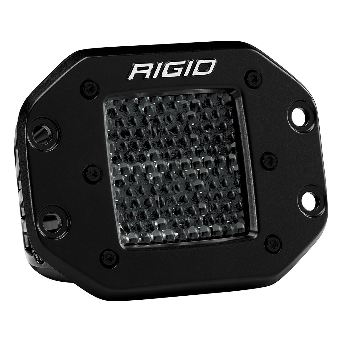 Spot Diffused Midnight Flush Mount Pair D-Series Pro RIGID Industries - Default Title