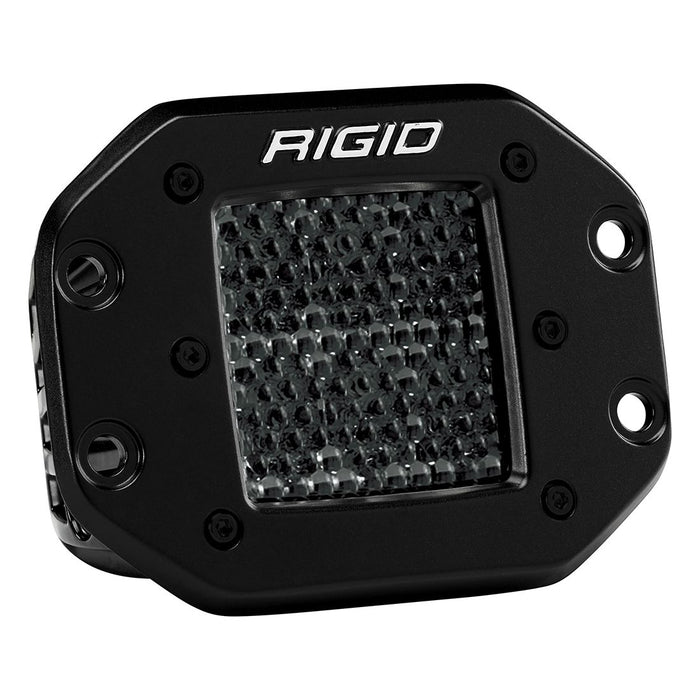Spot Diffused Midnight Flush Mount Pair D-Series Pro RIGID Industries - Default Title