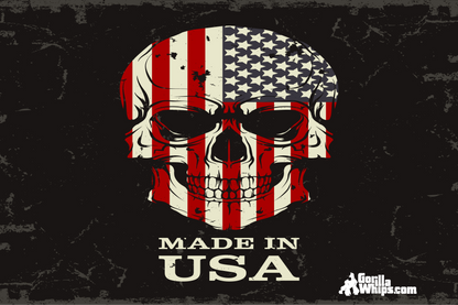 Made In USA 12x18 Grommet Whip Flag