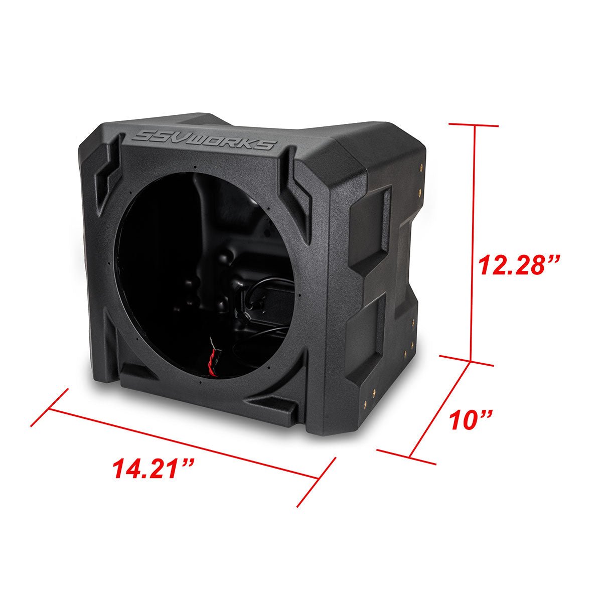 SSV Works Universal 10-Inch Rotomolded Subwoofer Enclosure