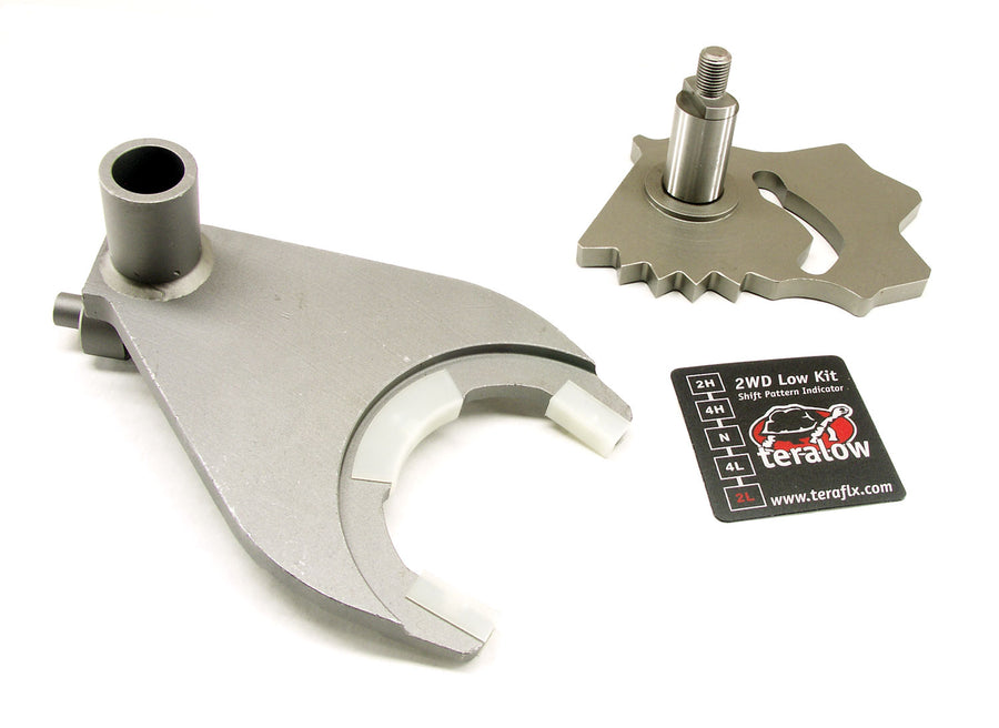 97-06 Jeep Wrangler TJ NP231-J 2Low 2WD Low-Range Shift Sector Kit TeraFlex