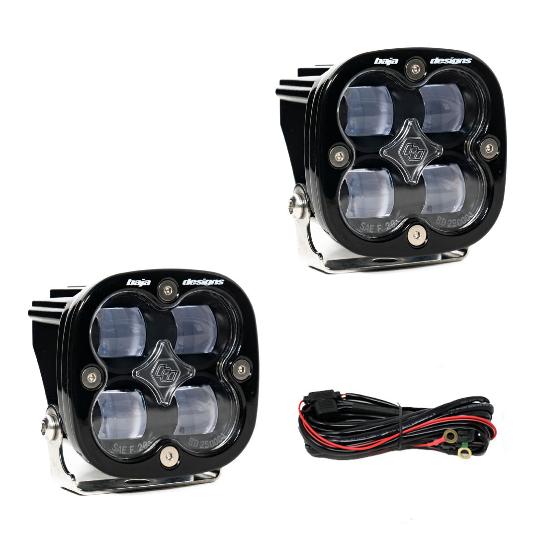 Squadron SAE Pair LED Spot Clear Baja Designs - 257801