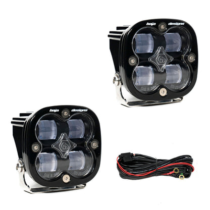 Squadron SAE Pair LED Spot Clear Baja Designs - 257801