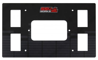 SSV Works MRB3 Bluetooth Media Controller Dash Mounting Kit for Polaris RZR XP 1000