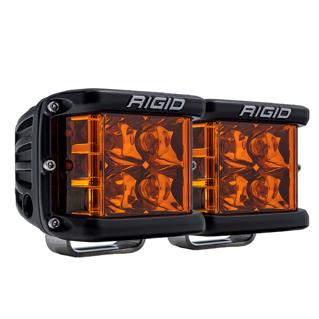 D-SS Spot with Amber PRO Lens Pair Rigid Industries - Default Title