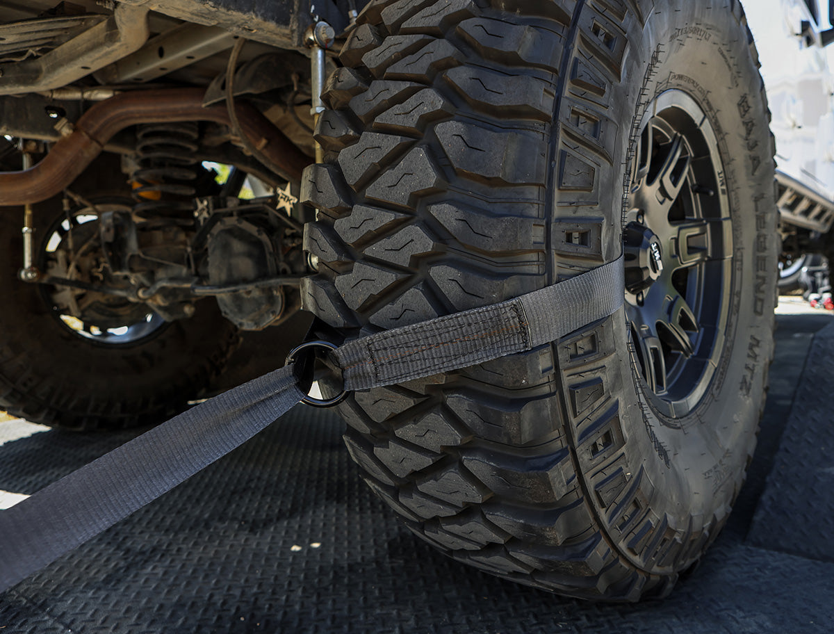 2 Inch Heavy Duty Through the Wheel Lasso Tie Down SpeedStrap