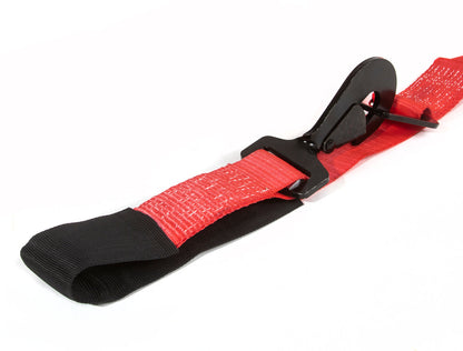 2 Inch x 10' Ratchet Tie Down w/ Twisted Snap Hooks and Axle Strap Combo SpeedStrap