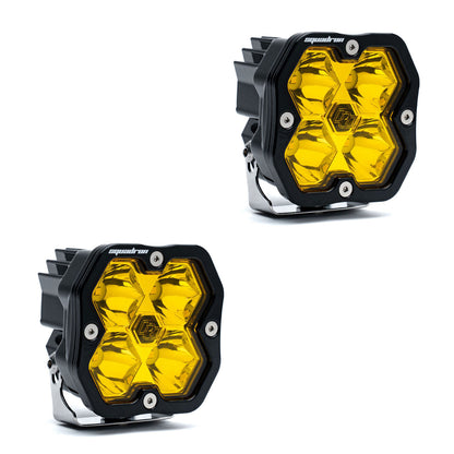 Baja Designs Squadron 2.0 Sport Black LED Auxiliary Light Pod Pair - Universal