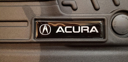 Acrylic Acura Emblem Inserts for Weathertech Floor Mats