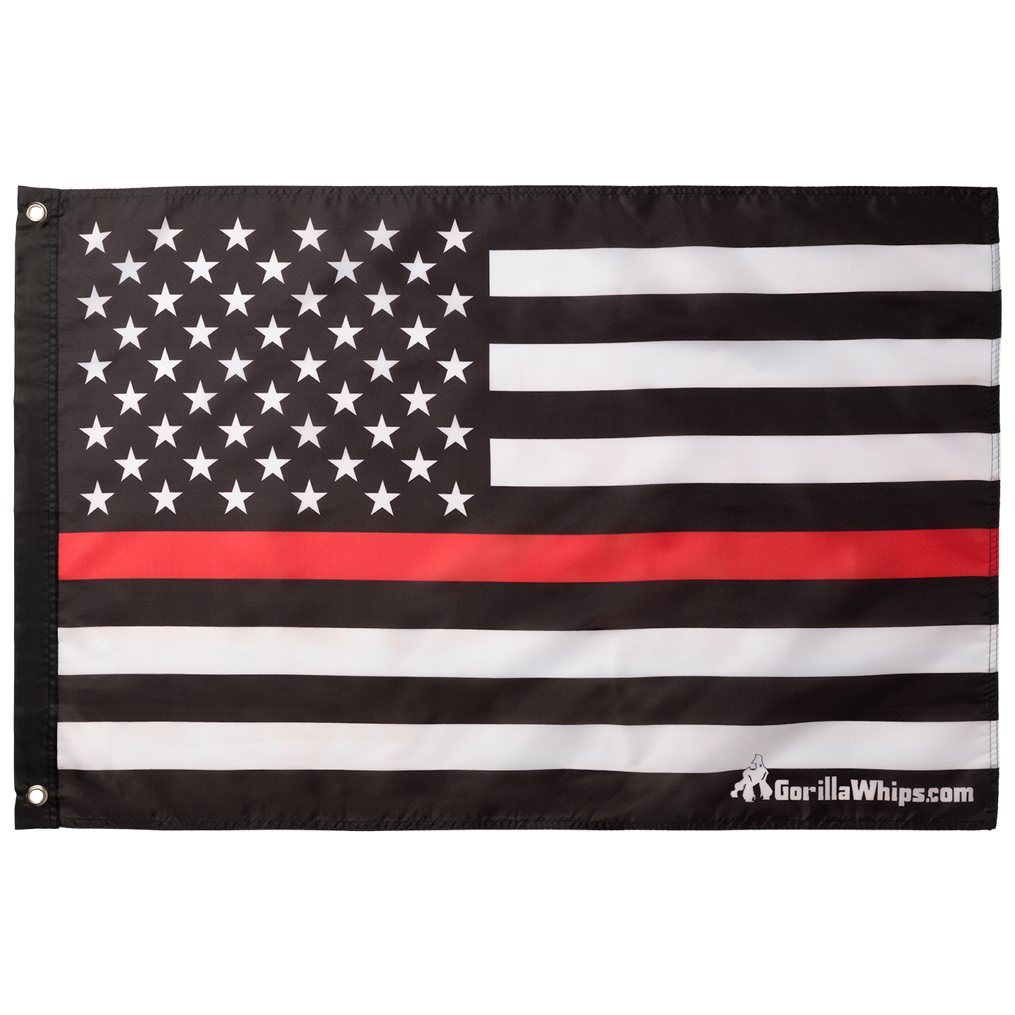 Thin Red Line American Flag 2x3 Grommet Whip Flag
