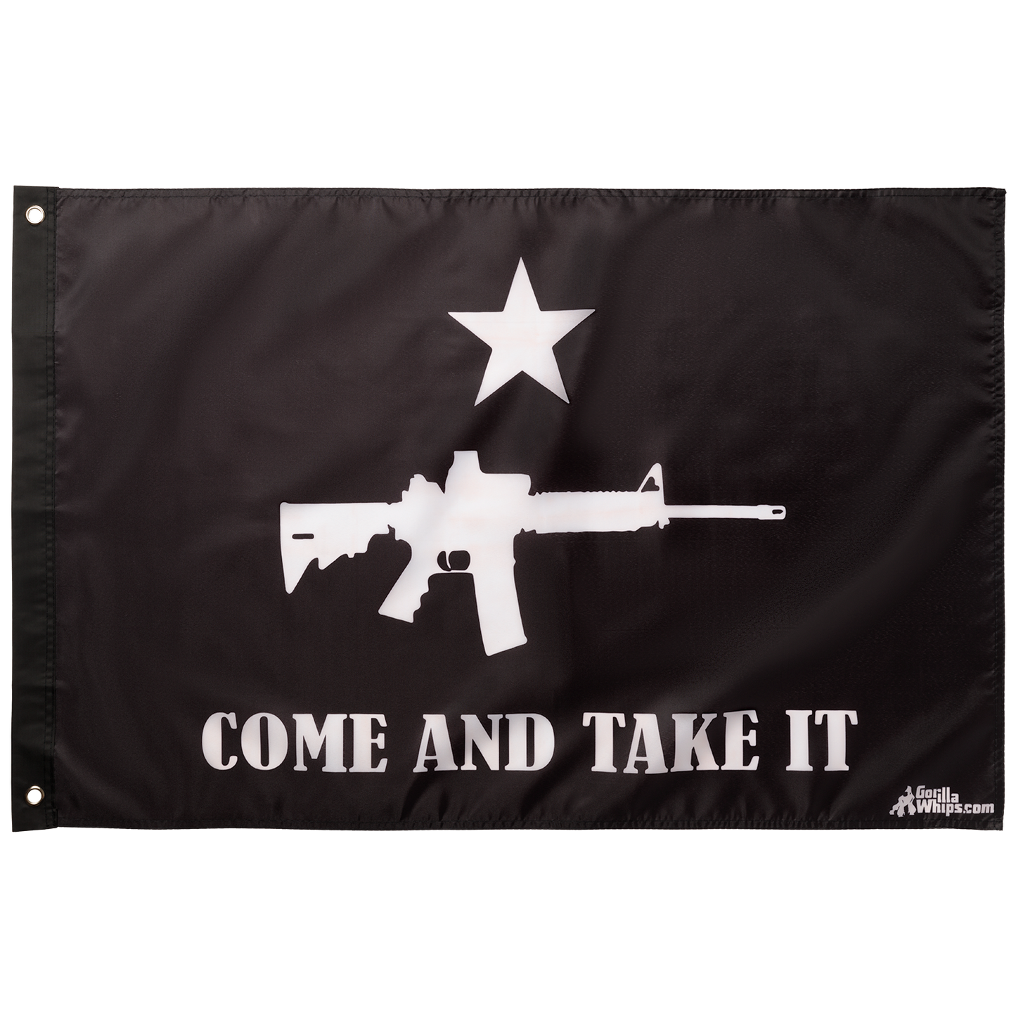 Come And Take It- Gun 2x3 Grommet Whip Flag