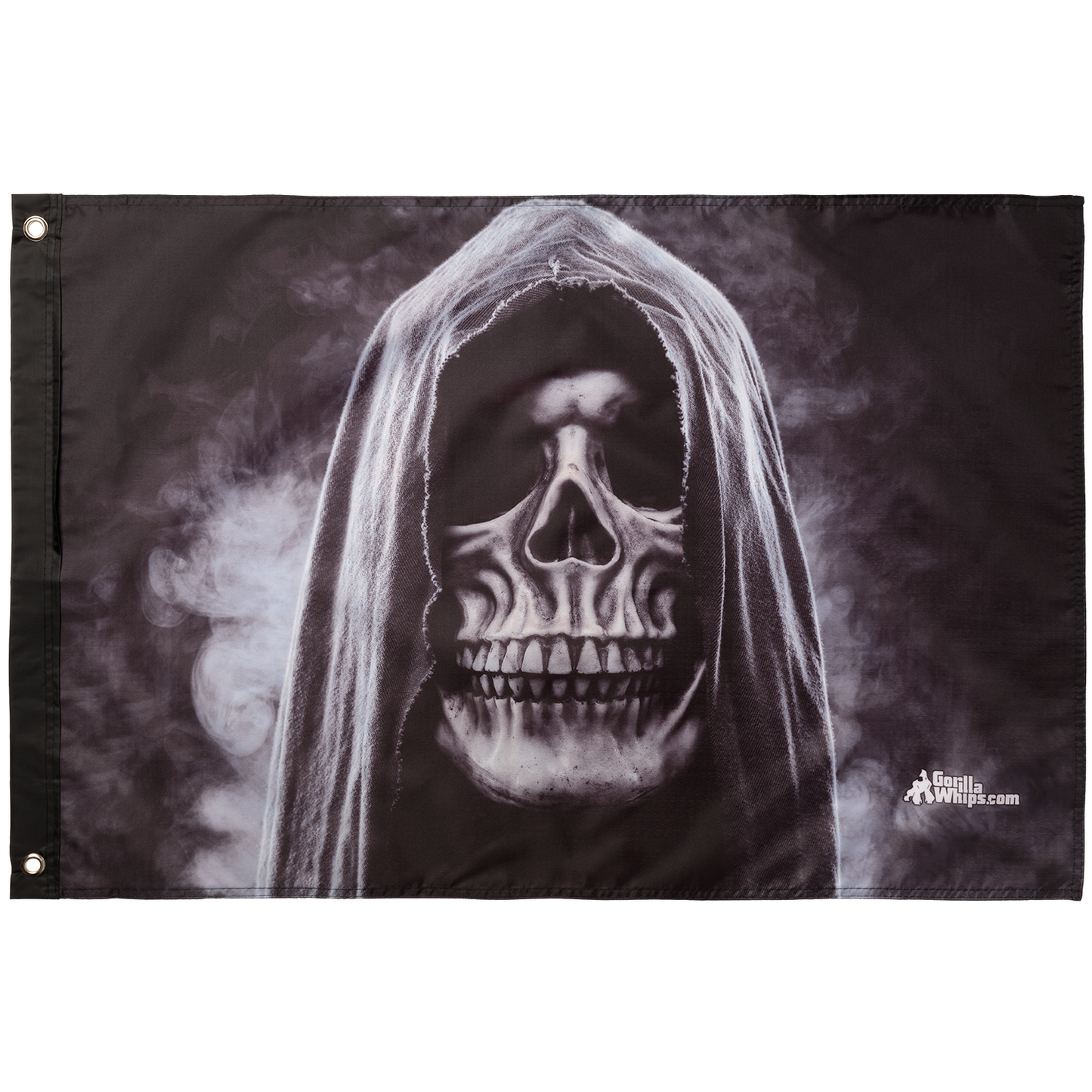 Robe Skull 2x3 Grommet Whip Flag