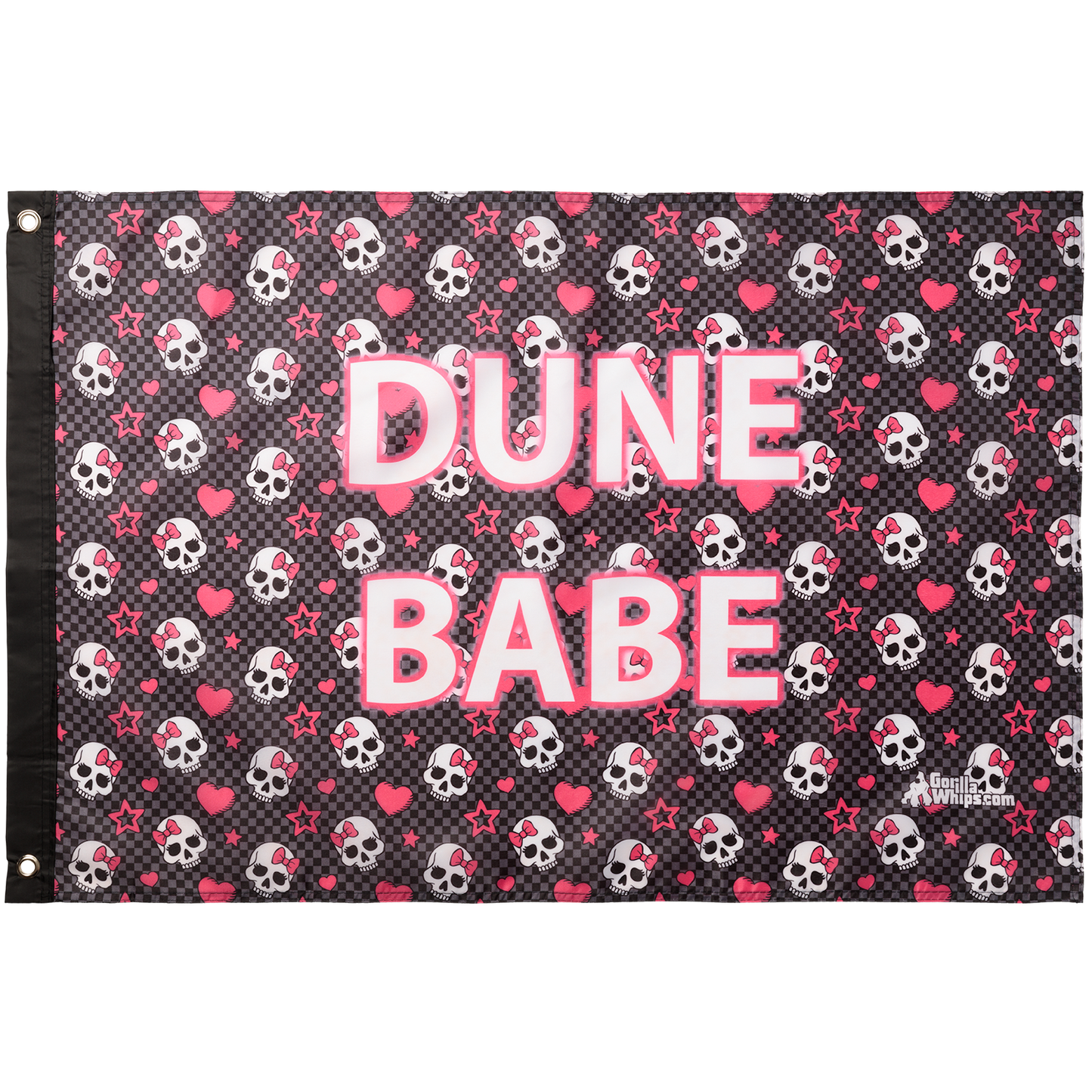 Dune Babe Skulls 2x3 Grommet Whip Flag