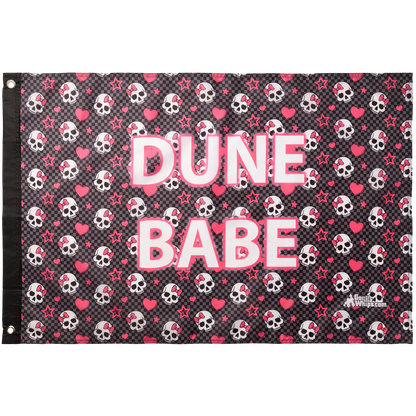 Dune Babe Skulls 2x3 Grommet Whip Flag