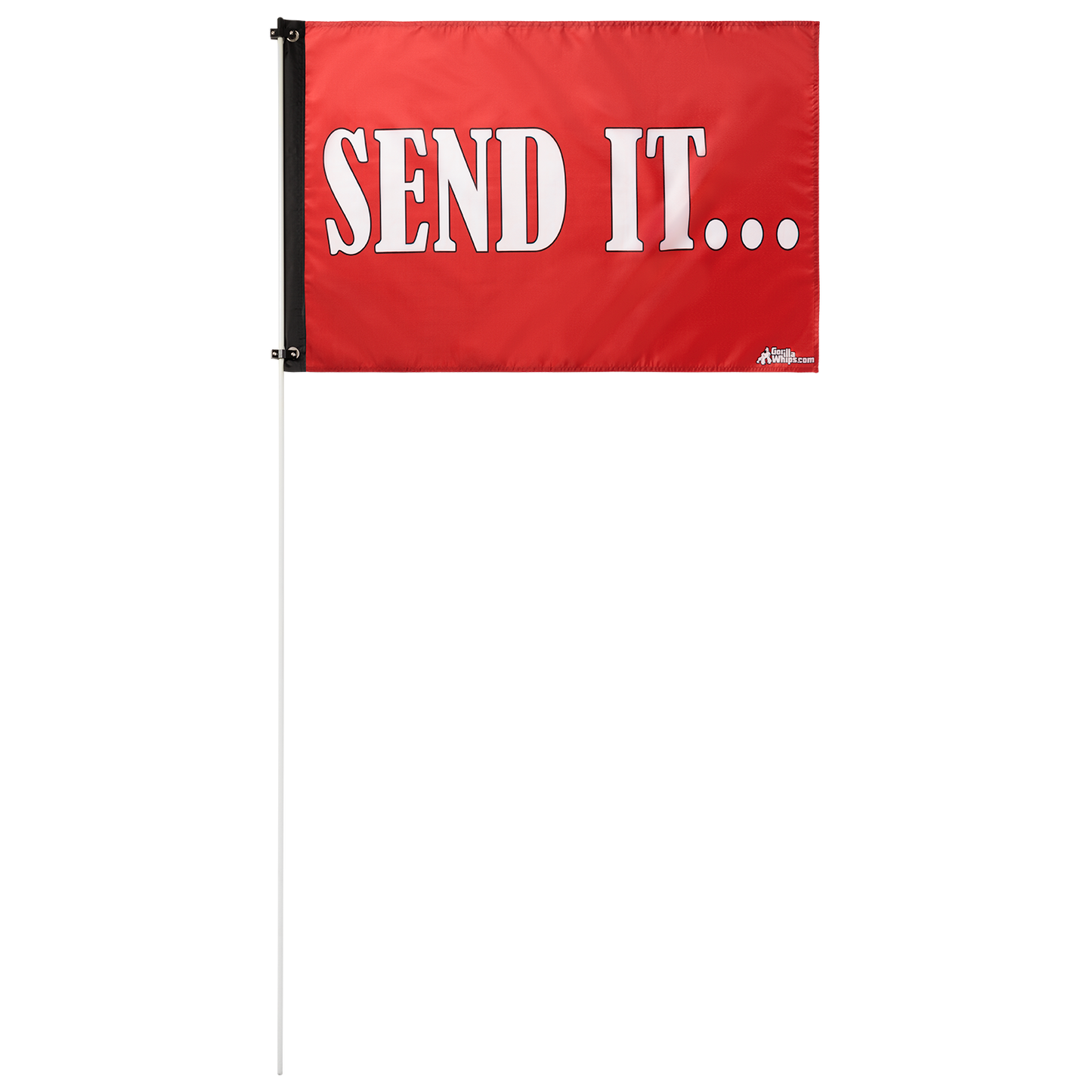Send It Red 2x3 Grommet Whip Flag
