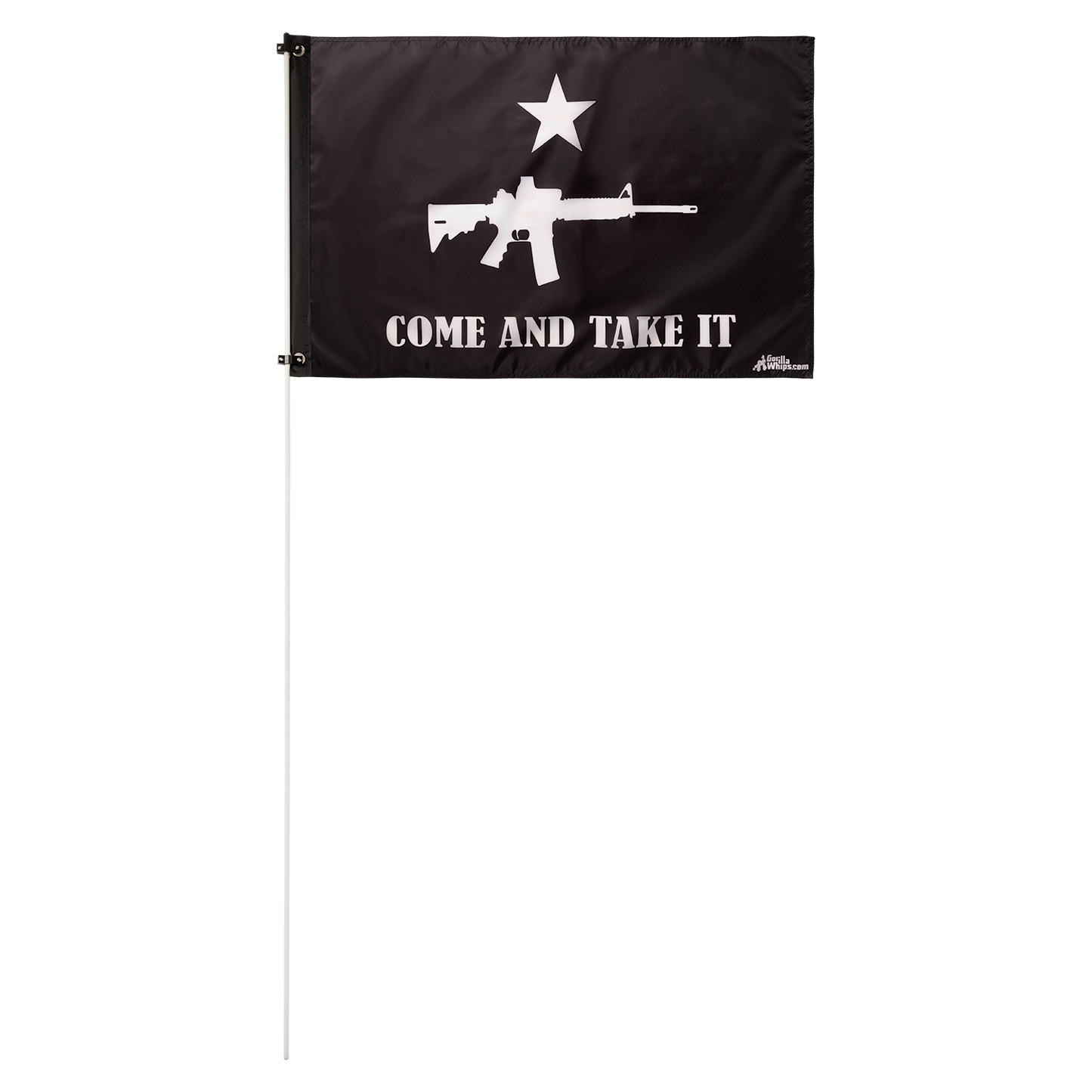 Come And Take It- Gun 2x3 Grommet Whip Flag